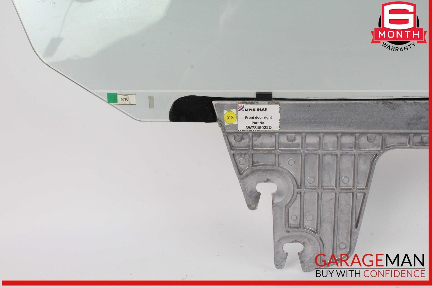 07-18 Bentley Continental GTC Front Right Passenger Side Door Window Glass OEM