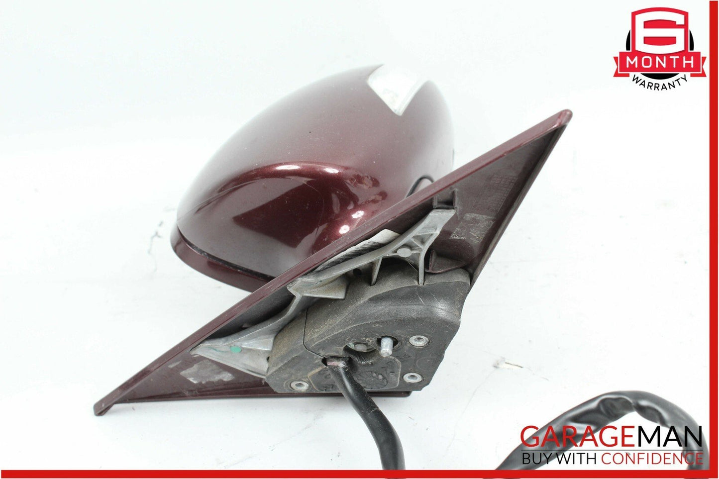 06-08 Mercedes W219 CLS500 Front Left Side Mirror Door Rear View Carneol Red OEM