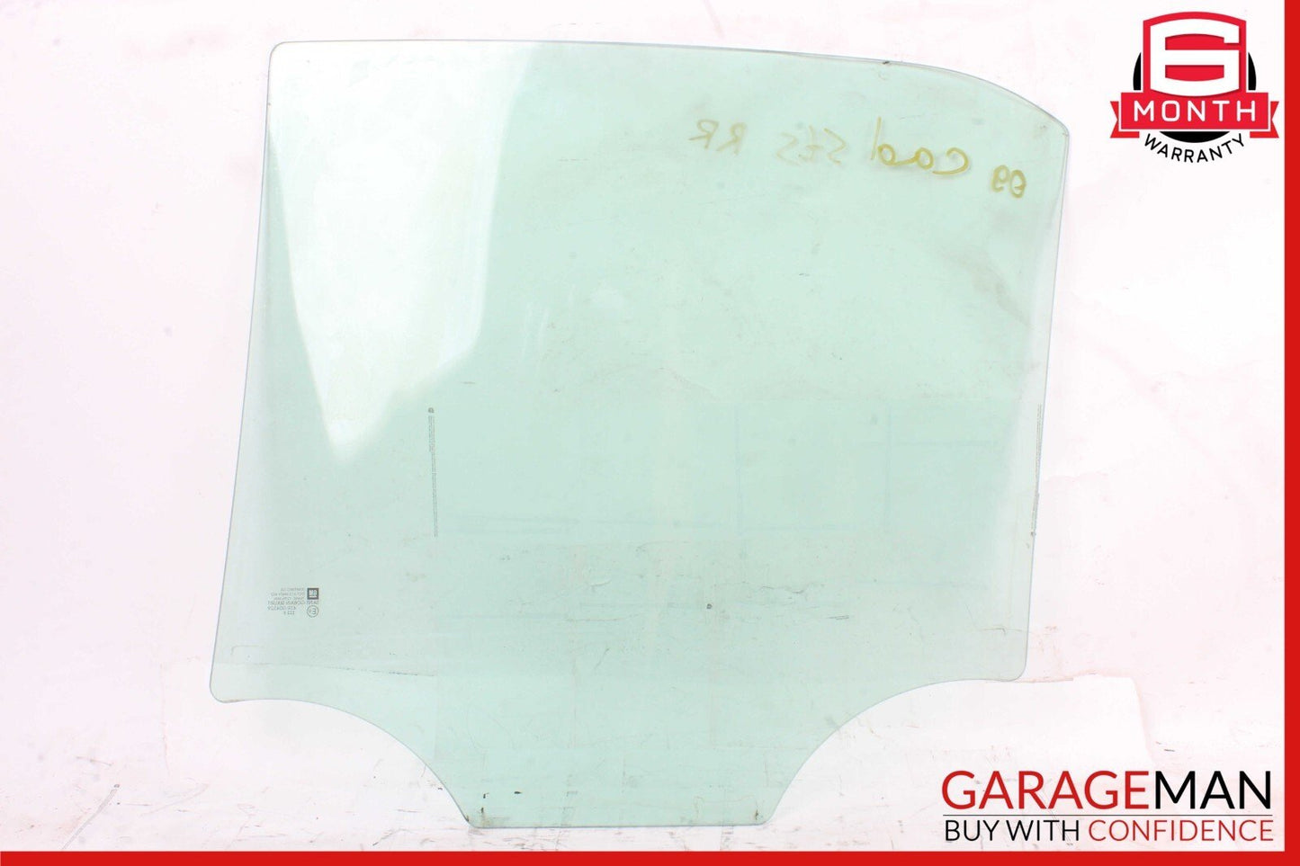05-11 Cadillac STS Rear Right Passenger Side Door Window Glass OEM