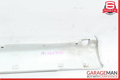 98-05 Mercedes W163 ML320 Left Side Rocker Skirt Molding Moulding Panel Silver