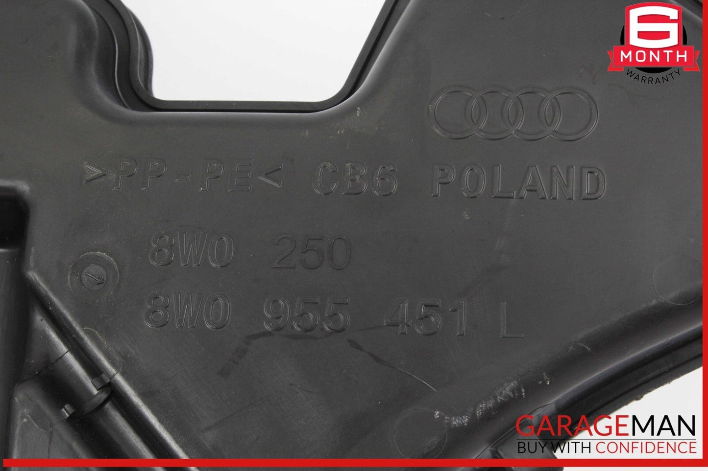 17-24 Audi A4 Windshield Wiper Washer Reservoir Tank Bottle 8W0955451L OEM