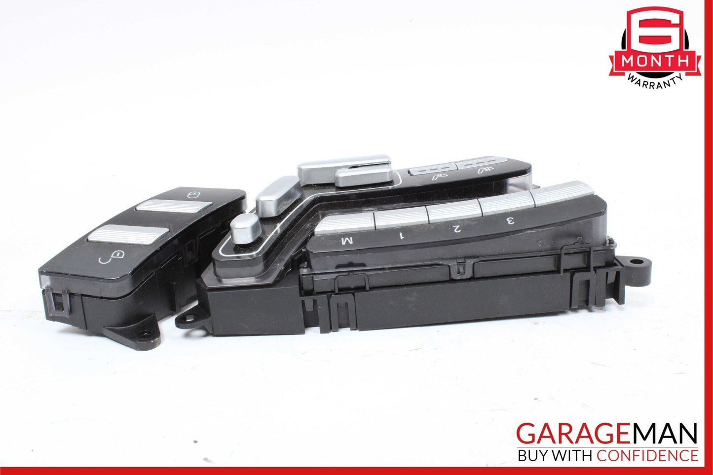 07-14 Mercedes W221 S550 Front Right Seat Adjust Control Memory Switch Set of 2