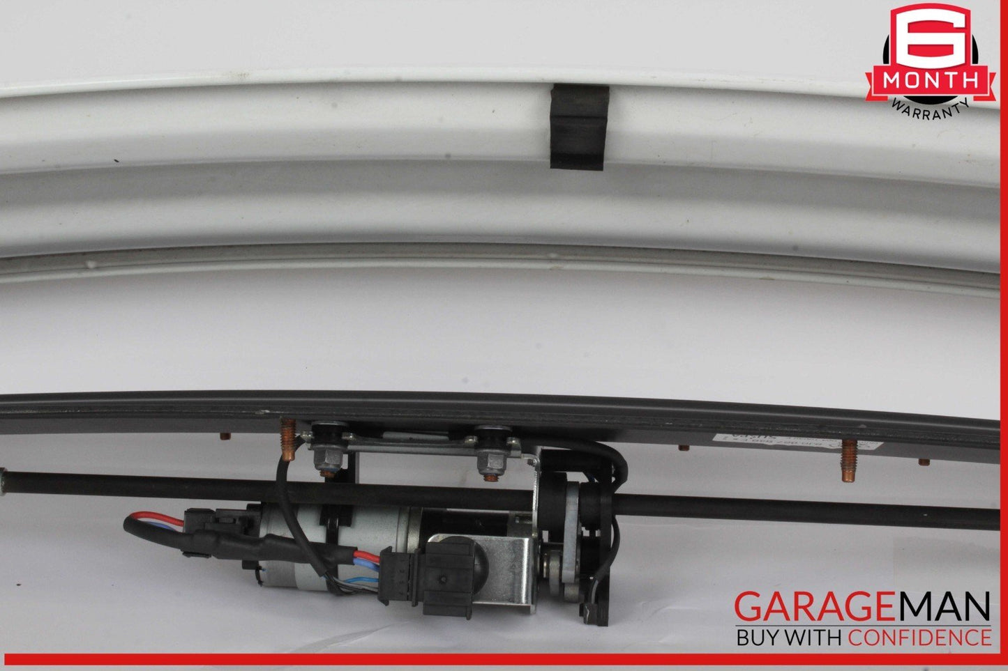 11-15 Audi TT TTS Rear Tailgate Trunk Spoiler 8J0827948E White OEM