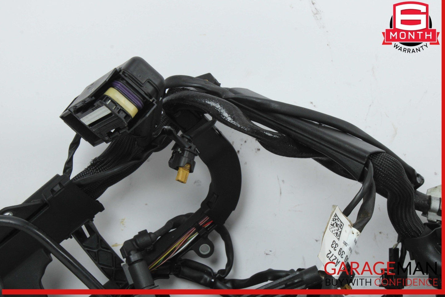 06-09 Mercedes W211 E350 Engine Motor Wire Harness Assembly w/ Ignition Coil OEM