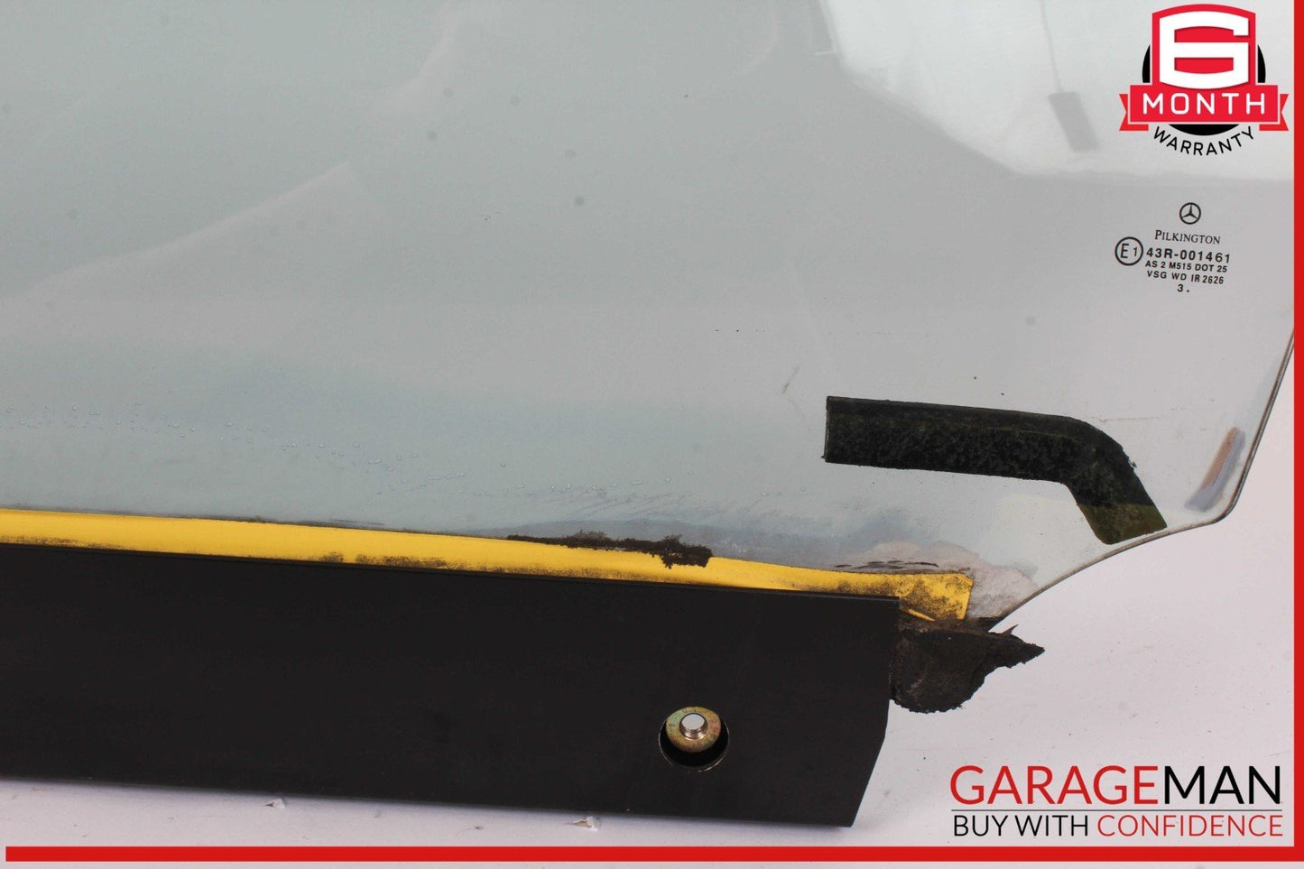 03-12 Mercedes R230 SL500 SL55 AMG Front Left Driver Side Door Window Glass OEM