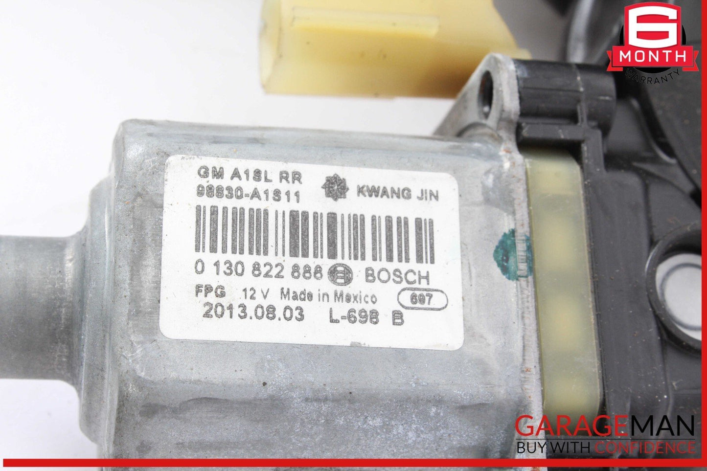 13-18 Cadillac ATS Rear Right Passenger Side Window Regulator Motor OEM