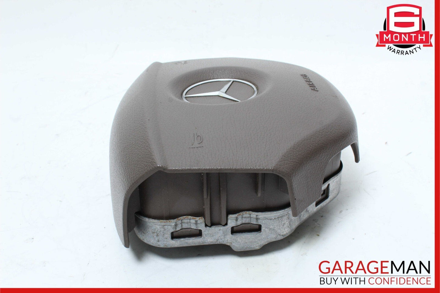 06-08 Mercedes R350 GL450 GL320 ML350 Driver Steering Wheel Airbag Brown