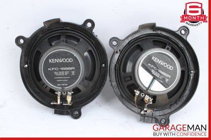 01-07 Mercedes W203 C230 Door Speaker Rear Left & Right Kenwood KFC-1666R OEM