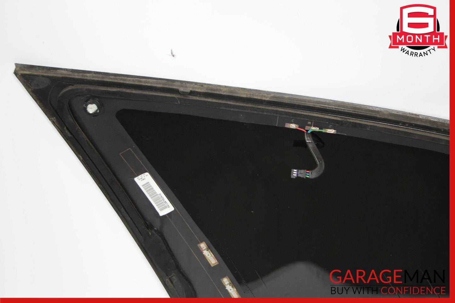 11-17 Mercedes W212 E350 Wagon Rear Right Side Door Quarter Window Glass Tinted