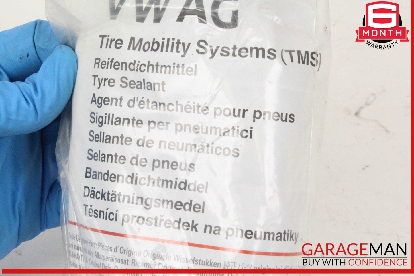 10-16 Porsche Panamera 970 E-Hybrid Flat Tire Tyre Sealant Gel Canister OEM