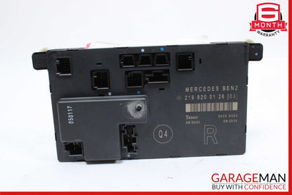 06-11 Mercedes W219 CLS500 Front Right Side Door Computer Control Module OEM
