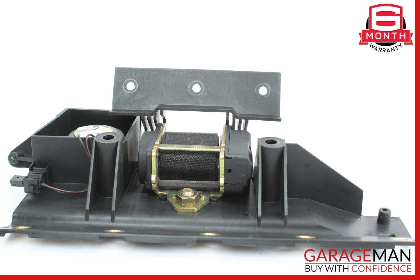 03-08 Mercedes R230 SL500 Rear Right Luggage Seatbelt Retractor Speaker Black