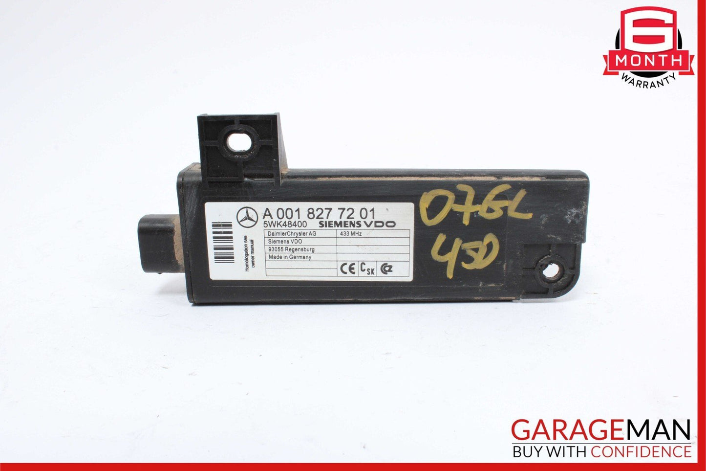 06-12 Mercedes X164 GL450 CLS550 SL550 TPMS Tire Pressure Antenna 0018277201 OEM