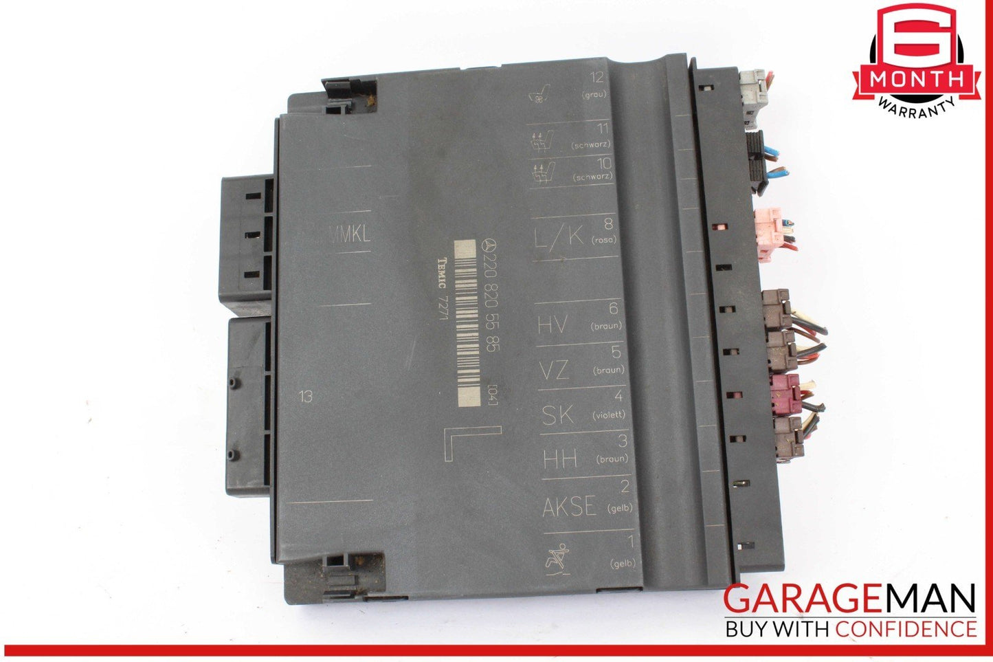 03-06 Mercedes W220 S430 Front Left Driver Side Seat Control Module Unit OEM