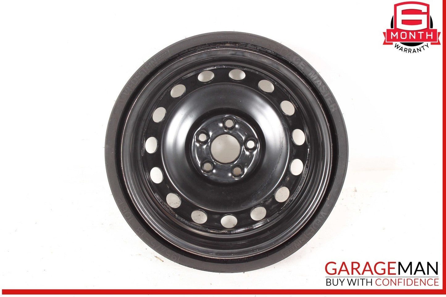 07-15 Audi Q7 Emergency Spare Wheel Rim Tire 6.5 x 18 H2 ET53 OEM