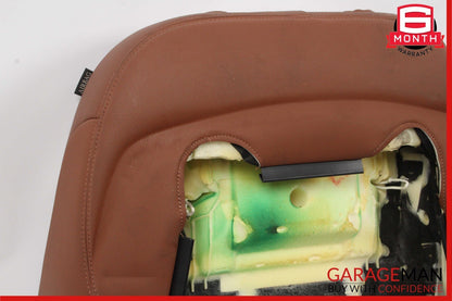 14-17 Maserati Ghibli M157 Front Left Side Top Upper Seat Cushion Cover Brown