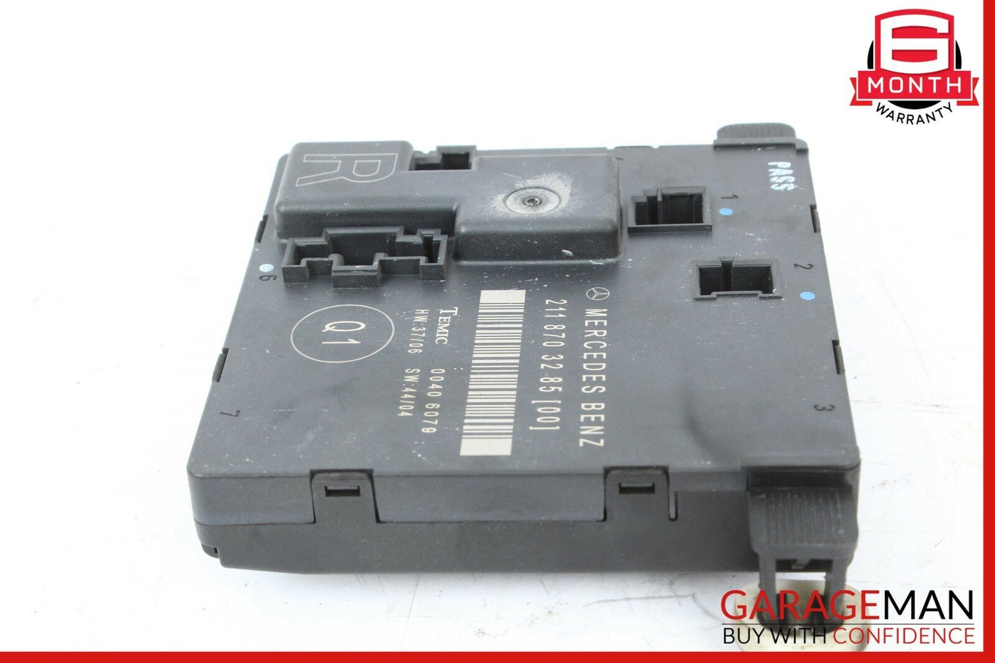 06-11 Mercedes W211 E350 Rear Right Door Control Module 2118703285 OEM