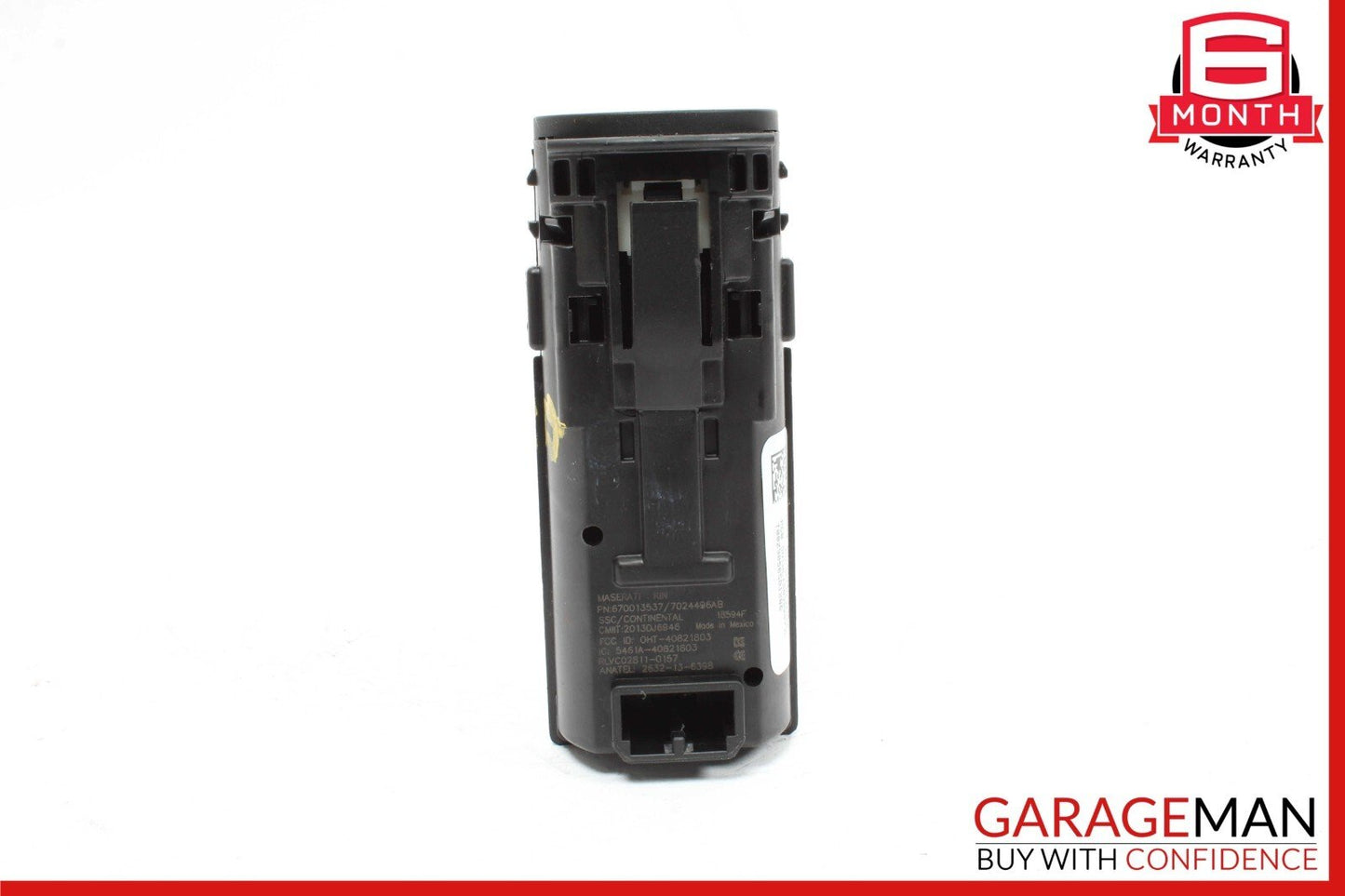 13-17 Maserati Quattroporte Ignition Engine Start Stop Switch Control 670013537