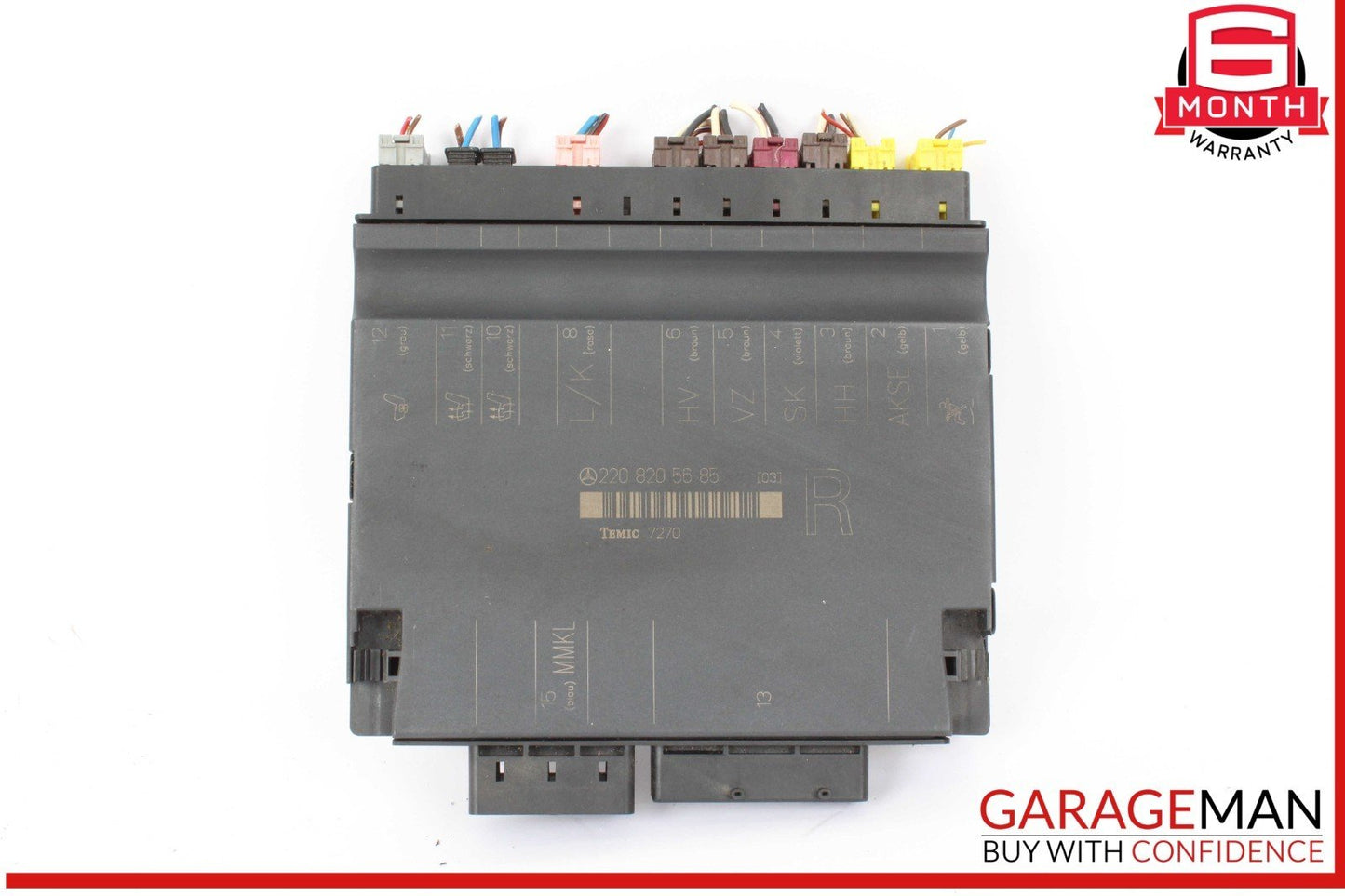 03-06 Mercedes W220 S430 S500 S600 Front Right Side Seat Control Module Unit OEM