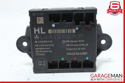 08-18 Mercedes W212 E350 C350 CLS350 Rear Left Side Door Control Module Unit OEM
