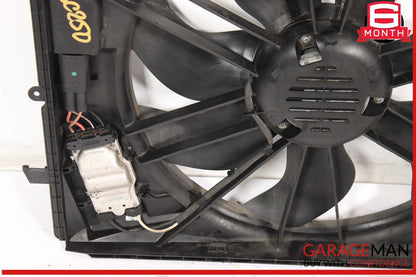 08-20 Mercedes W204 C250 E350 Engine Radiator Cooling Fan Motor Shroud Assy OEM