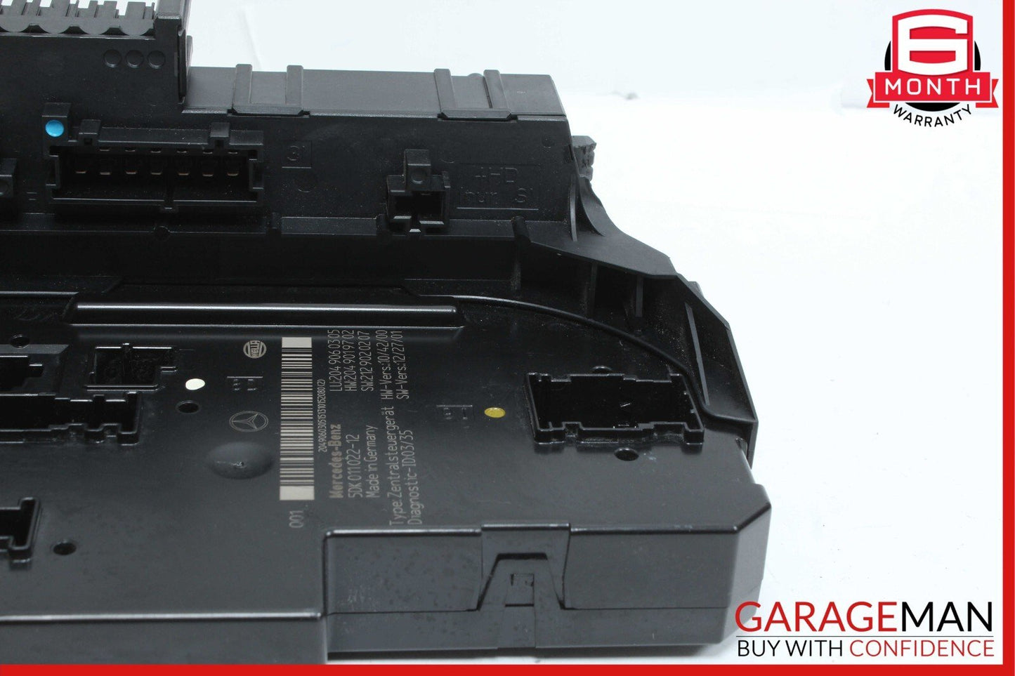 12-14 Mercedes W204 C250 C350 C63 AMG Rear SAM Module Relay Fuse Box Assembly