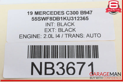 19-23 Mercedes W205 C300 C350 Rear Left Driver Side Door Control Module Unit OEM
