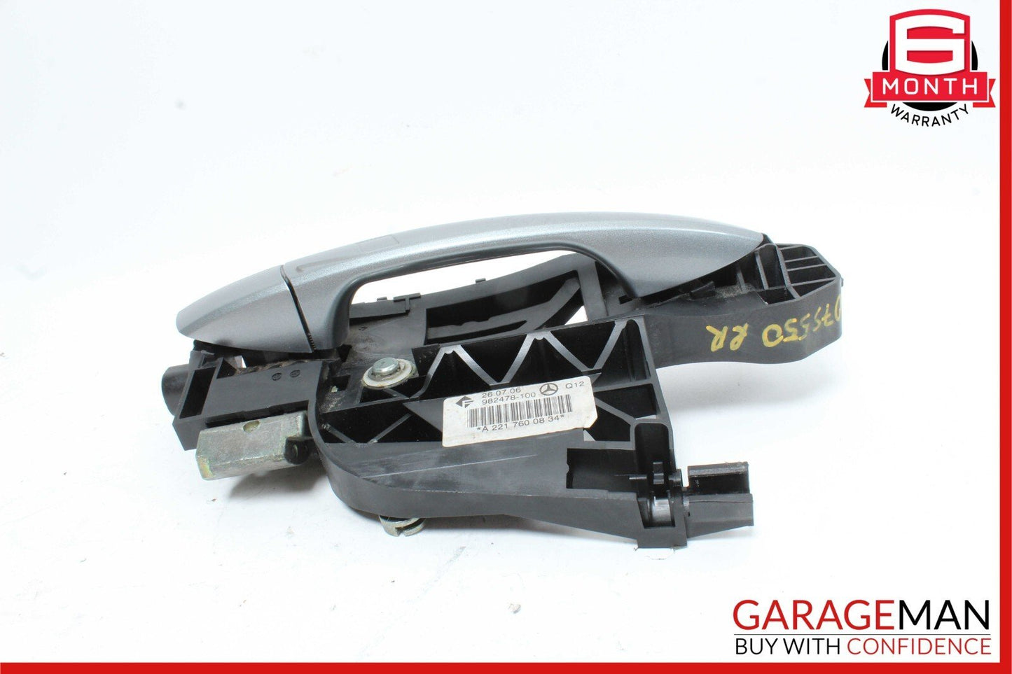 07-13 Mercedes W221 S400 S550 Rear Right Exterior Door Handle Keyless Go OEM