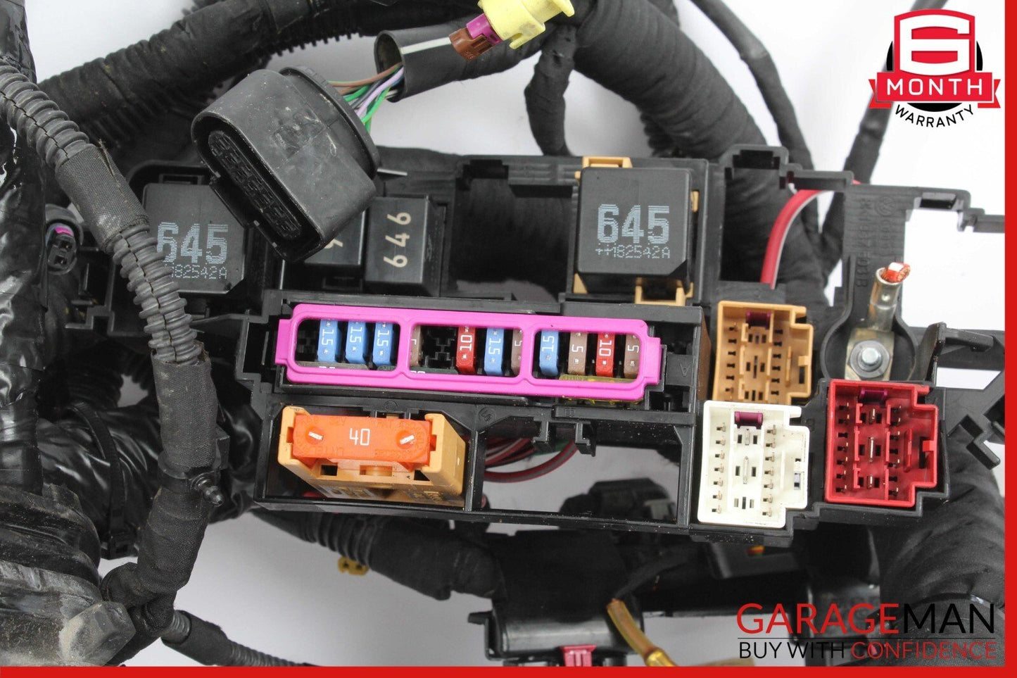 17-18 Porsche Macan 95B Engine Injector Transmission Wiring Harness OEM