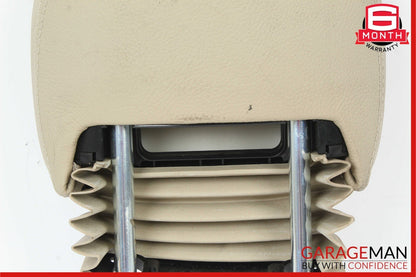 05-11 Mercedes R171 SLK280 Front Left / Right Side Seat Headrest Head Rest Beige
