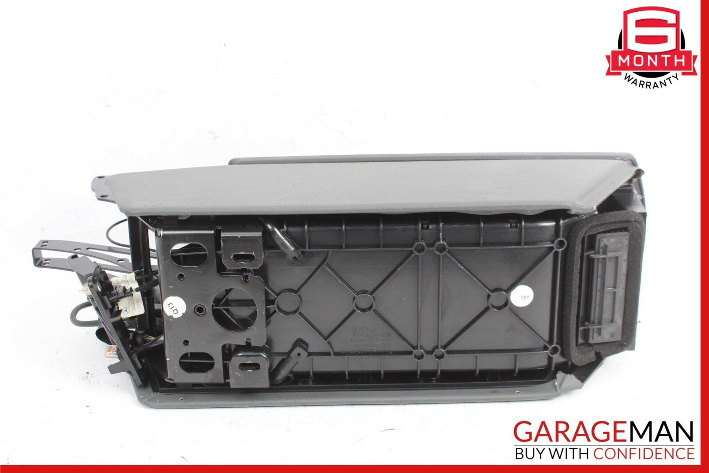 03-06 Mercedes R230 SL500 Center Console Arm Rest Storage Tray Compartment OEM