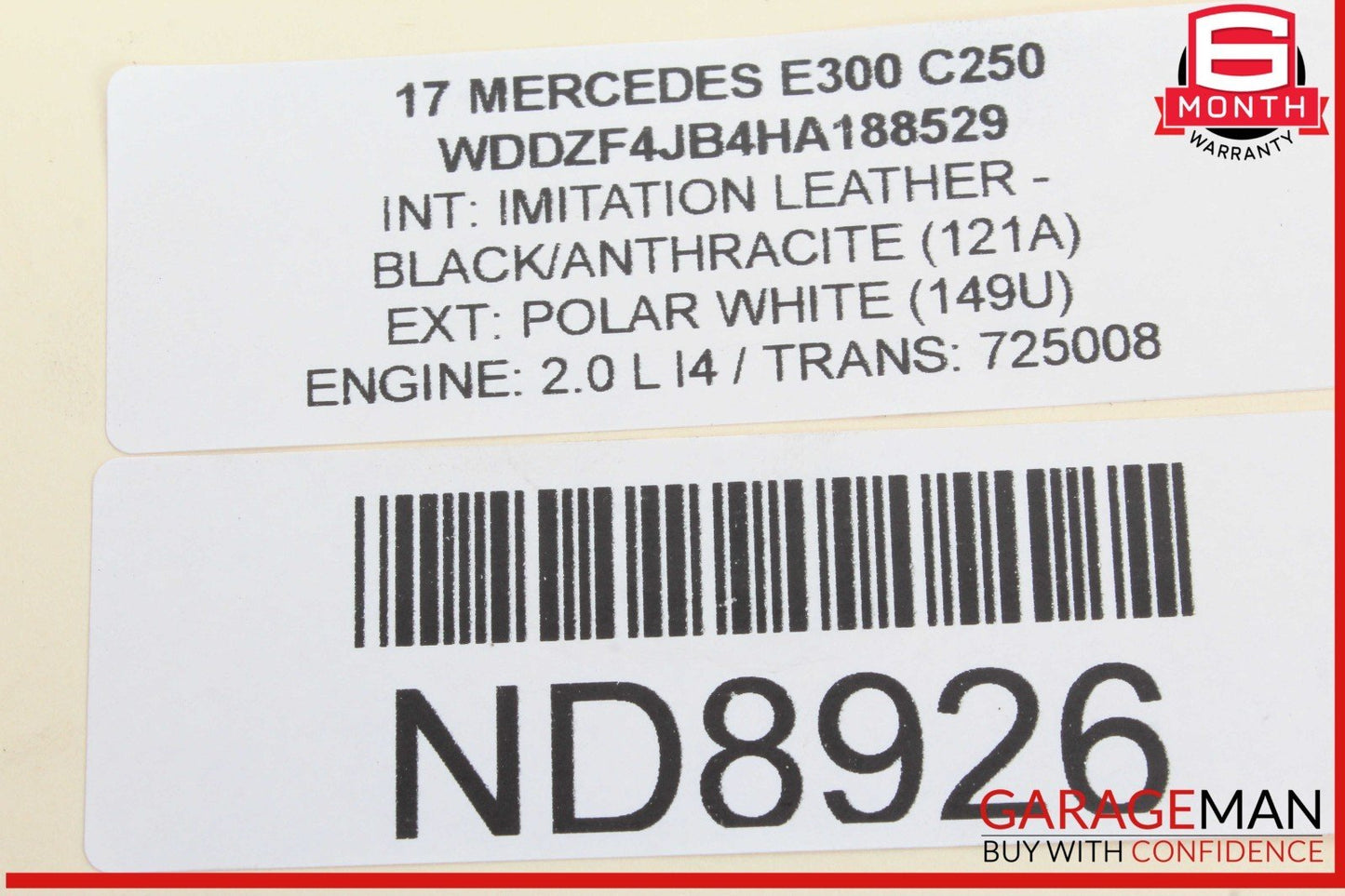 17-20 Mercedes W213 E300 Power Brake Booster Master Cylinder w/ Reservoir OEM