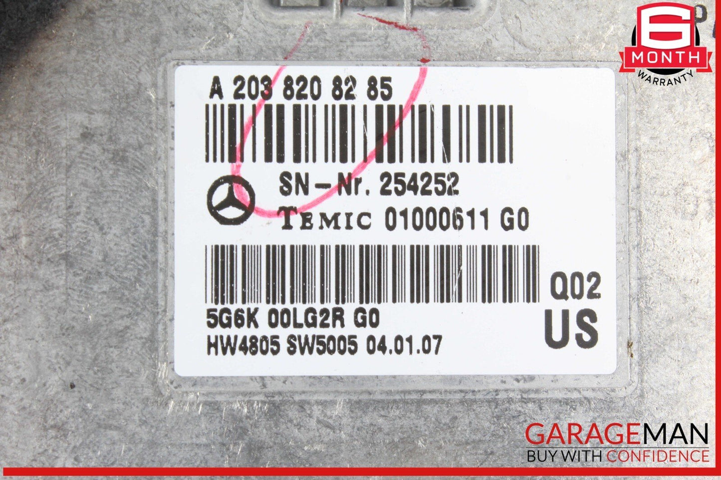 07-13 Mercedes X164 GL450 GL550 Voice Language Communication Control Module Unit