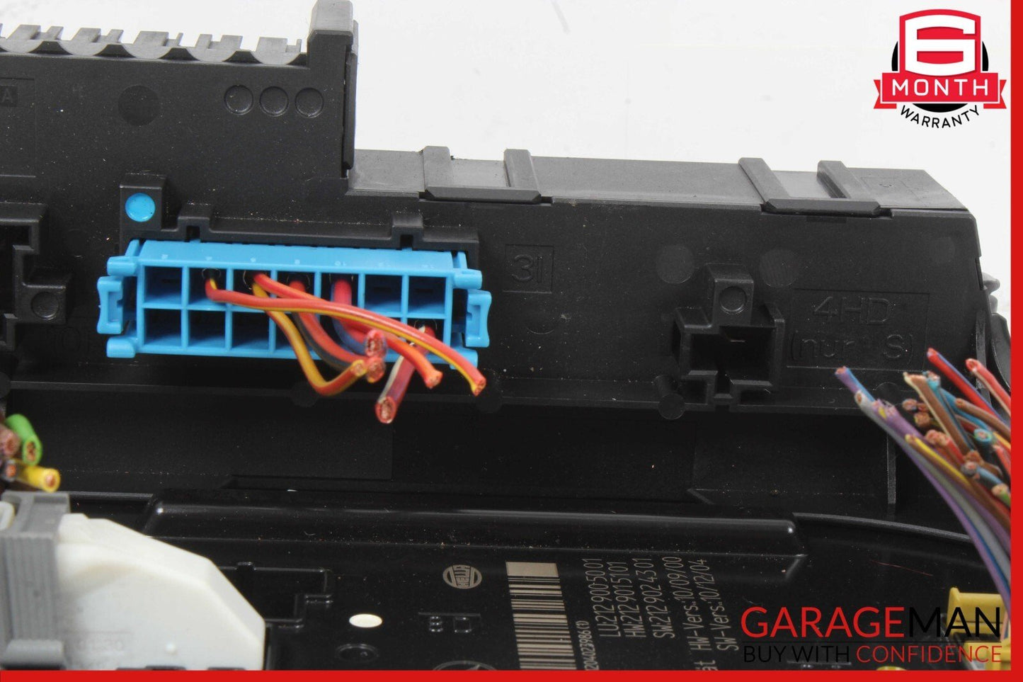 10-18 Mercedes W212 CLS550 E350 Rear SAM Module Relay Fuse Box 2129005001 OEM