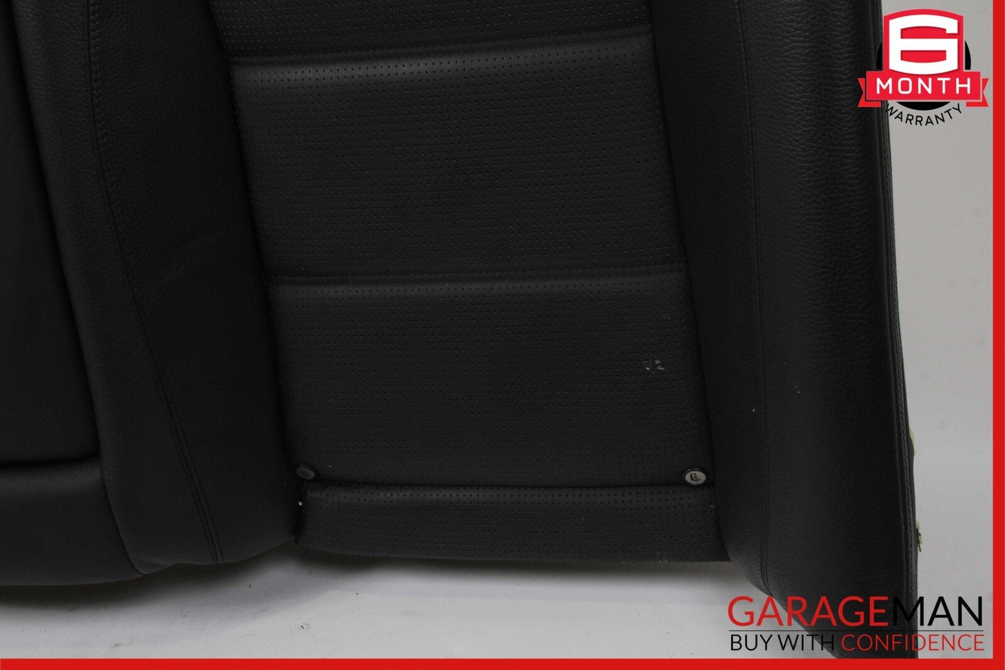 07-13 Mercedes W221 S63 AMG Rear Seat Cushion Top Upper Assembly Black OEM