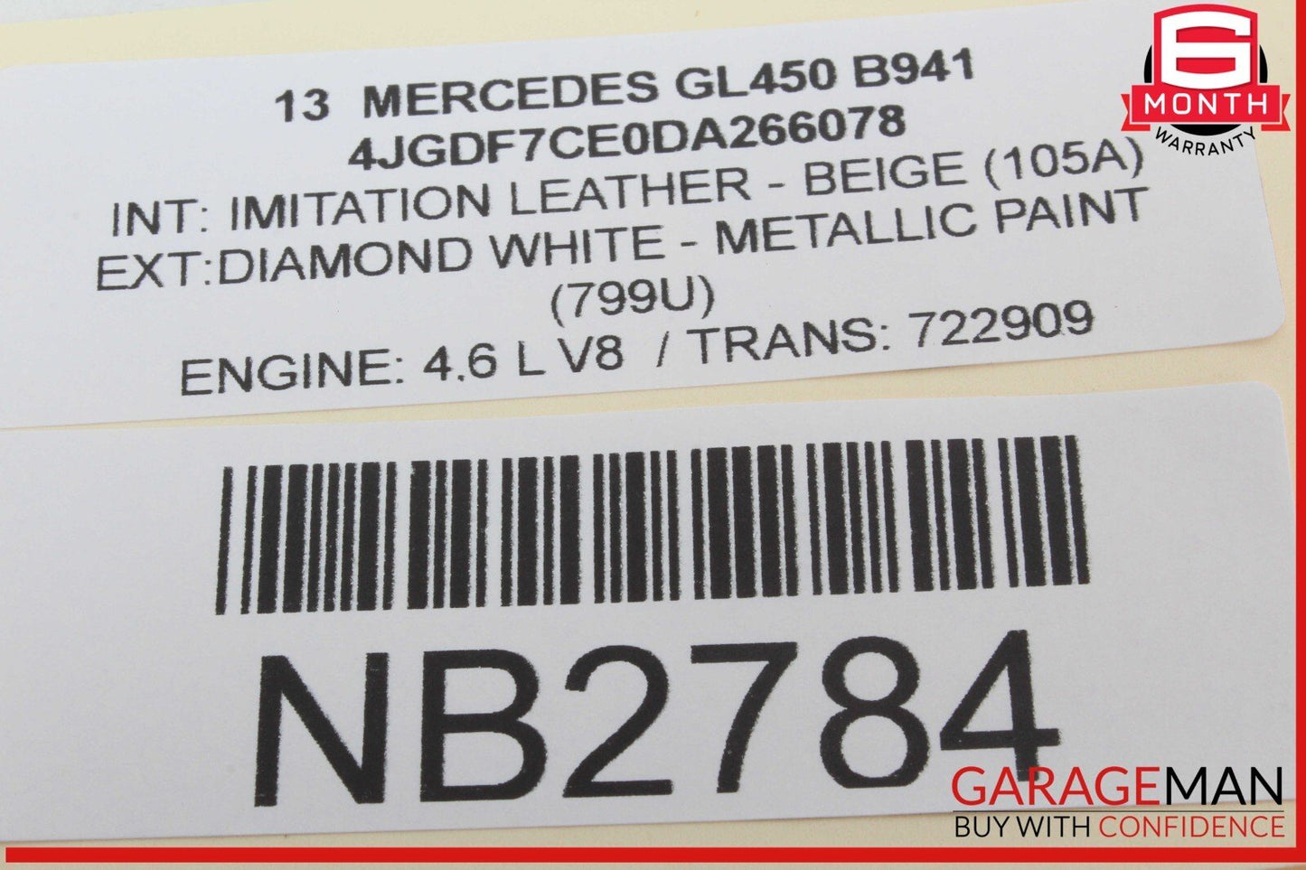12-16 Mercedes X166 GL350 SLK350 Parking Brake Control Module 2469007510