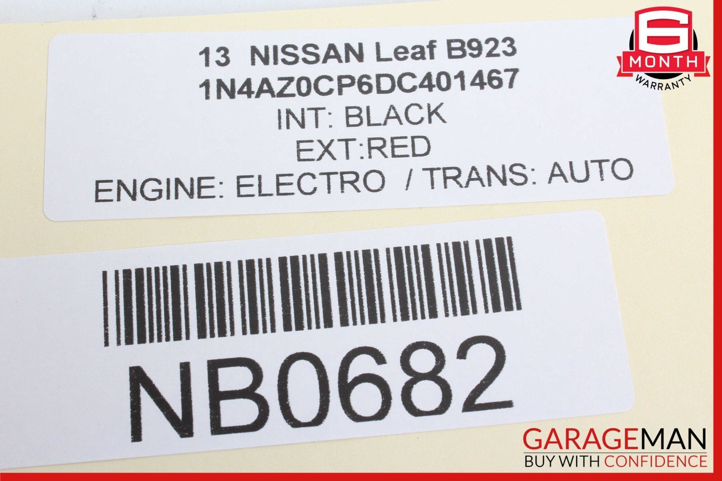 11-17 Nissan Leaf Lower Speedometer Cluster Assembly 248103NF0B OEM
