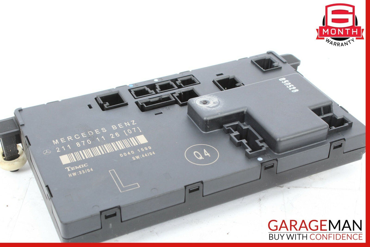 03-09 Mercedes W211 E350 E500 E55 AMG Front Left Side Door Control Module Unit