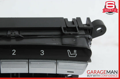 07-13 MERCEDES W221 S550 CL550 FRONT LEFT SEAT CONTROL MEMORY SWITCH OEM