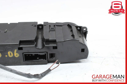 06-11 Mercedes W219 CLS500 CLS550 AC A/C Heater Climate Controller Switch Unit