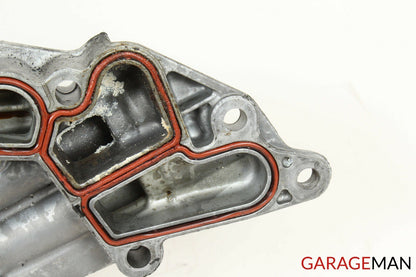 07-11 Mercedes W221 S550 E550 Engine Motor Oil Filter Cooler Housing Assembly