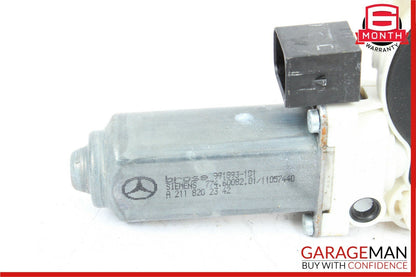 03-09 Mercedes W211 E350 E550 Rear Left Driver Side Window Regulator Motor OEM
