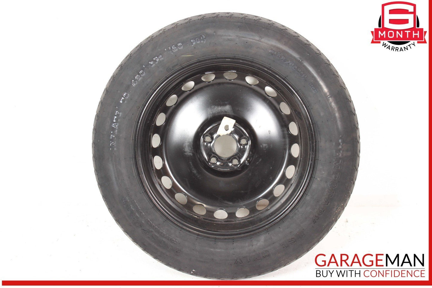 07-20 Mercedes X164 GL450 ML550 Emergency Spare Tire Wheel Donut Rim 19" 19 OEM