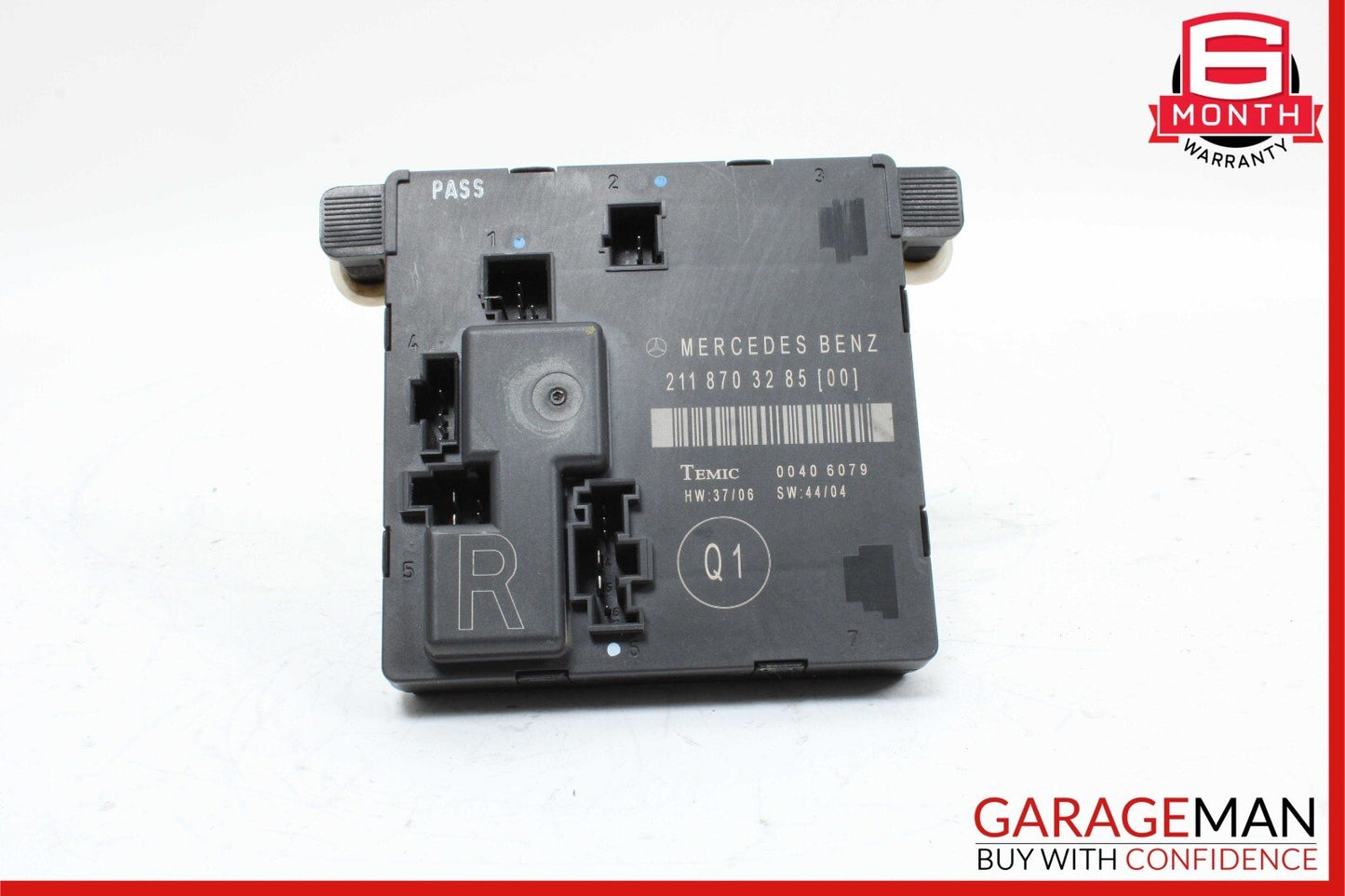 03-09 Mercedes W211 E350 E550 Rear Right Door Control Module 2118703285 OEM