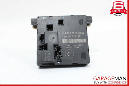 03-09 Mercedes W211 E350 E550 Rear Right Door Control Module 2118703285 OEM