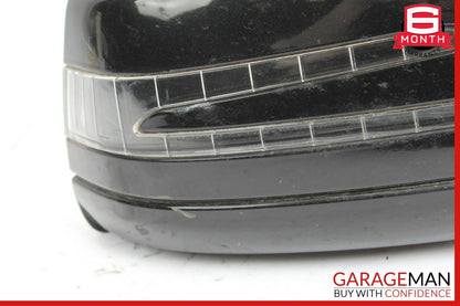 10-13 Mercedes W212 E350 E500 Right Passenger Side Rear View Door Mirror Black