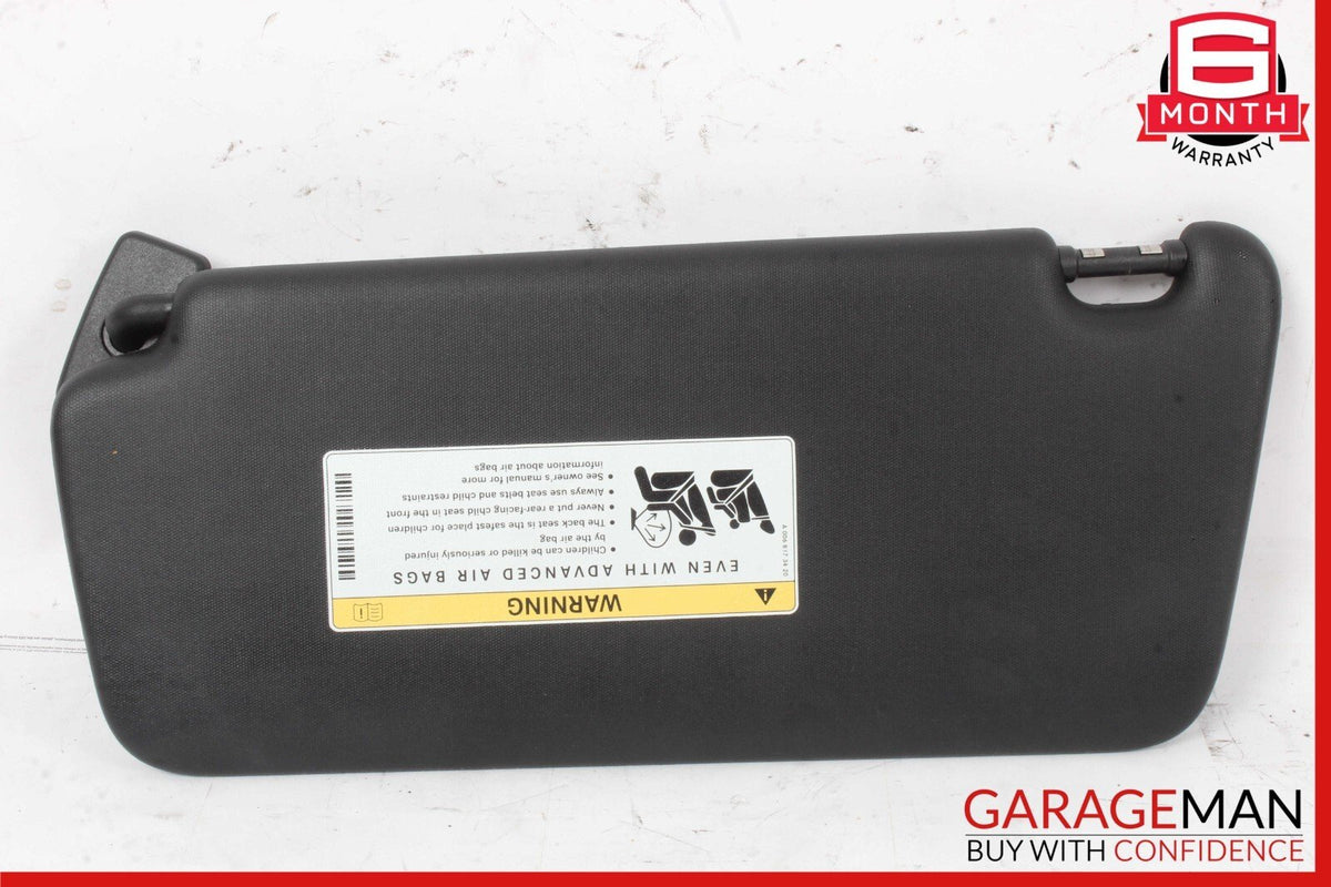 14-20 Mercedes W117 CLA250 GLA250 Front Left Side Sunvisor Sun Visor Shade Black