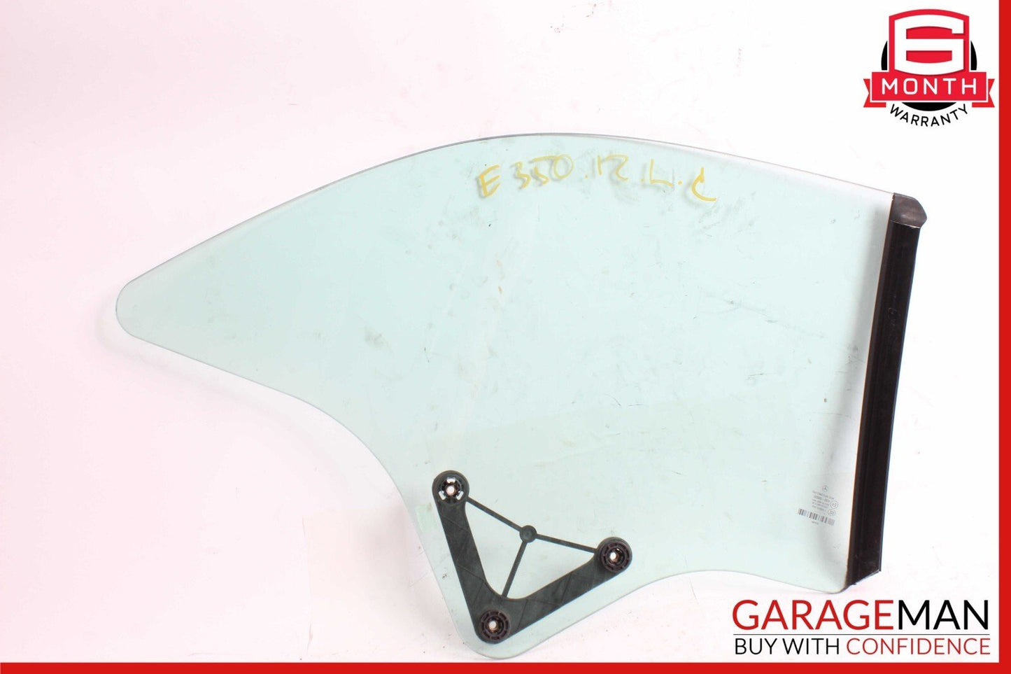 10-13 Mercedes W207 E350 E550 Coupe Rear Left Driver Quarter Window Glass OEM