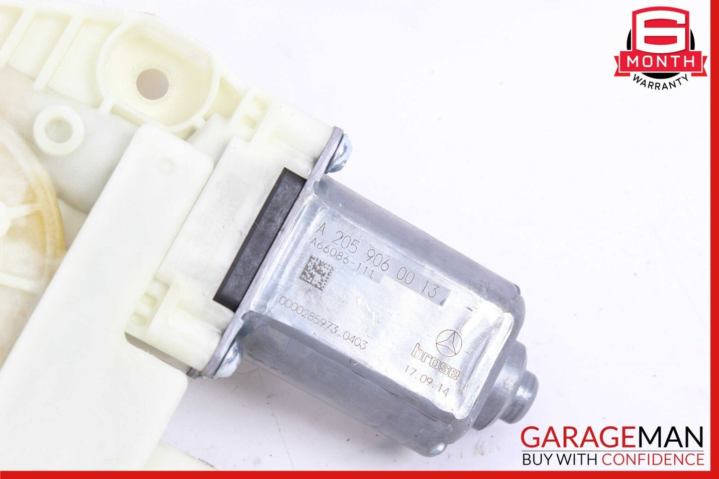 15-20 Mercedes W205 C300 C63 AMG Front Left Side Door Window Regulator Motor OEM