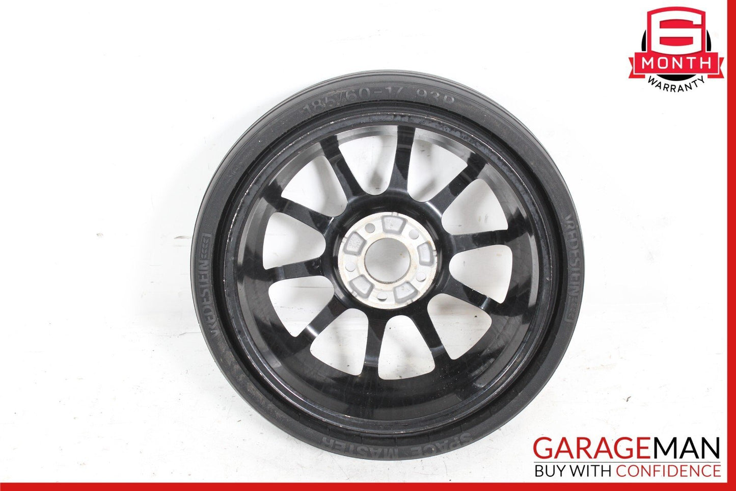 03-12 Mercedes R230 SL550 SL63 AMG Emergency Spare Tire Wheel Donut Rim 17" R17